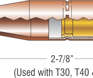 NOZZLE SELF-INSL 1/2" BORE