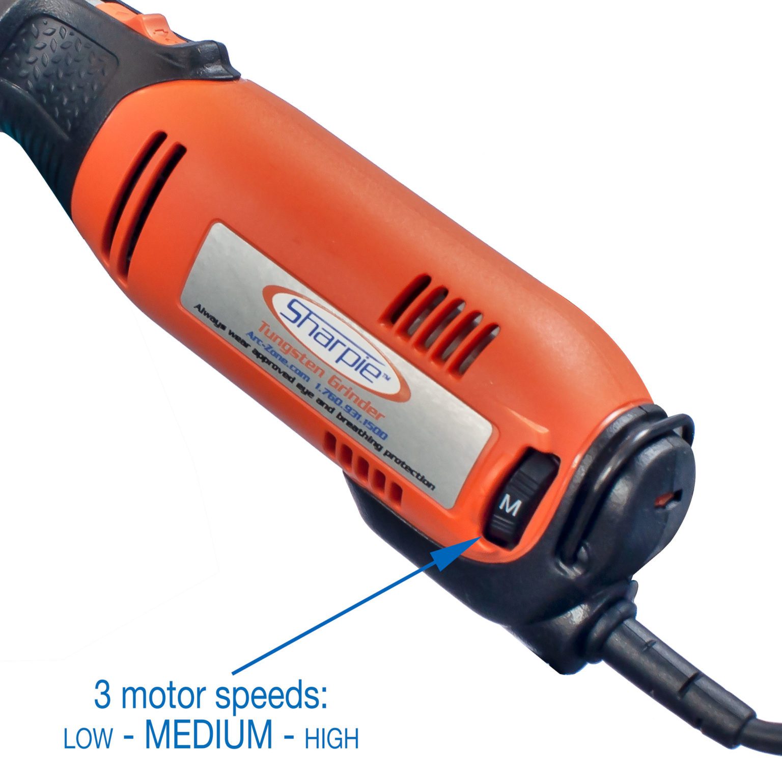 SHARPIE TUNG. GRIND. HANDHELDADJ.1545DEG CORDED DELUXE KIT Lenco