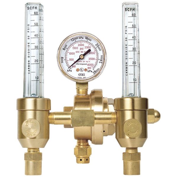 DUAL FLOWMETER REGULATOR