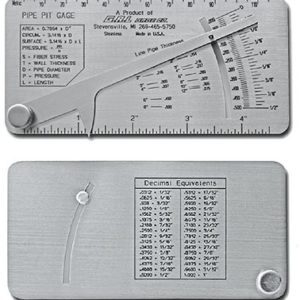PIPE PIT GAUGE