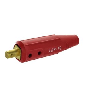 LDP-70M RED 70MM DINSE PLUG