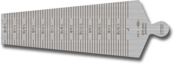 SUB-28C TAPER GAGE 1 3/16 TO 2