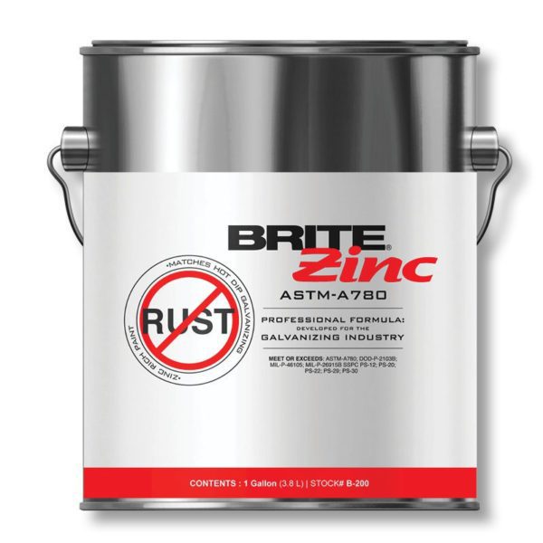 BRITE ZINC GALVANIZING PAINT GALLON