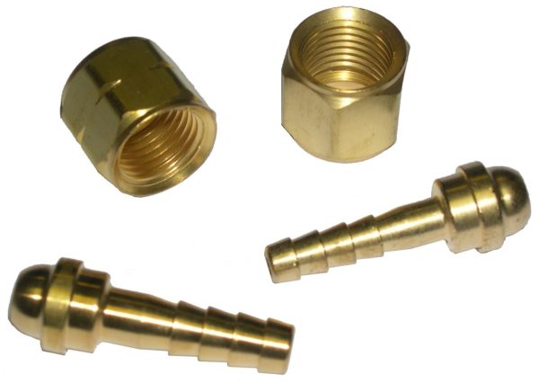HOSE NUT, ACETYLENE