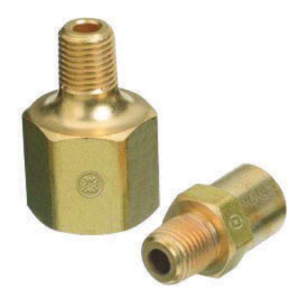 ADAPTER, INERT ARC 1/4" NPT MALE - B-SIZE F RH