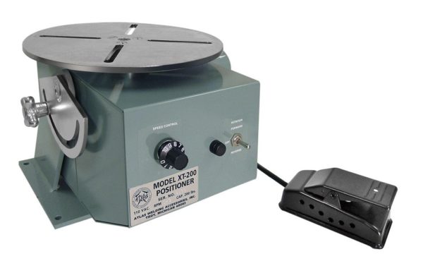 Atlas Positioner Model XT-200  WITH FOOT RHEOSTAT 2-10 RPM AT-200FR