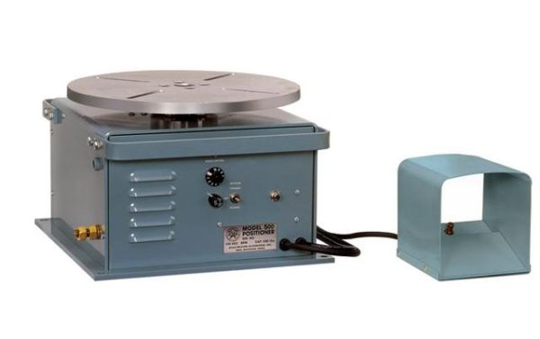 ATLAS POSITIONER MODEL 500- 50 0 LB CAPACITY AT-500 0-3 RPM WITH ARGON PURGE